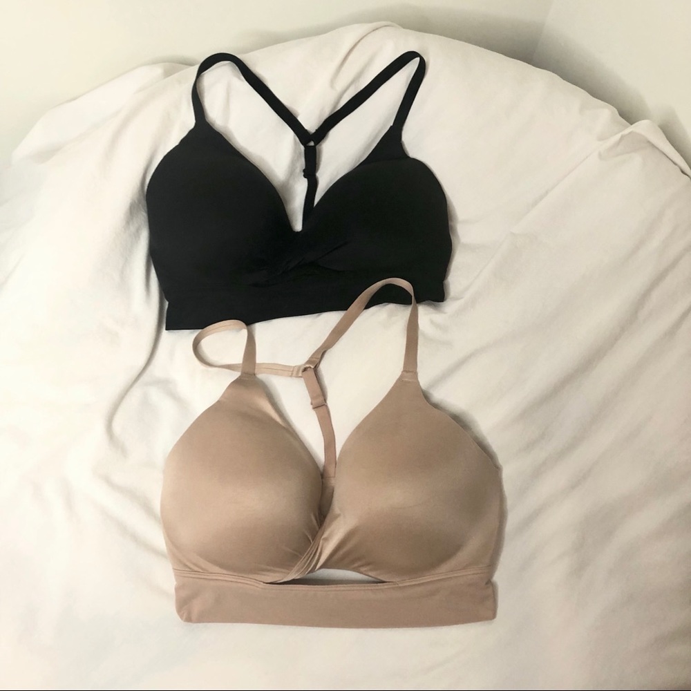 (2) VS Body by Victoria Twist Uplift Wireless